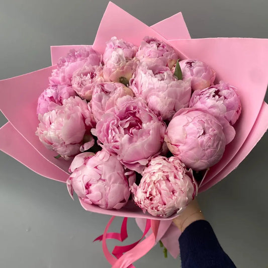 Round Peony Bouquet